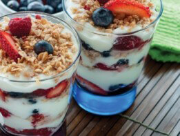 Low Fat Yogurt Parfait