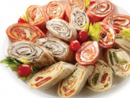 Savoury Tortilla Pinwheels